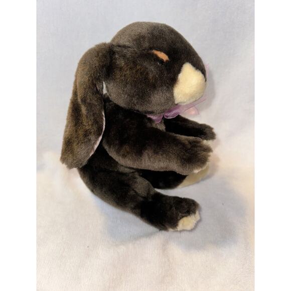 Commonwealth 2003 Brown Cream Bunny Rabbit Plush Stuffed Animal Lop Eared Easter - Picture 5 of 12